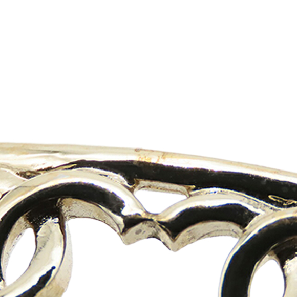 Pre-Loved Chanel Gold Plated Multiple CC Cuff Bracelet S - Picture 8 of 9